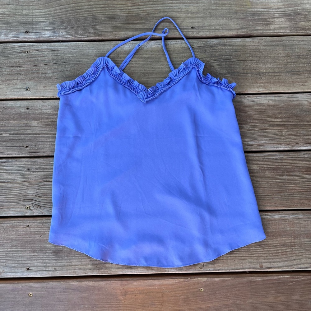 New with tags Naked Zebra cami with ruffle details, size S